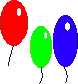 animated gifs Balloons 2