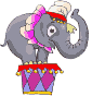 animated gifs elephants 7