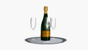 animated gifs champagne bottles