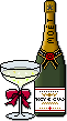 Download free champagne bottles animated gifs 3