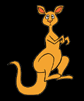 animated gifs kangaroos