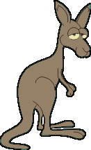 Download free kangaroos animated gifs 4