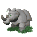 Download free rhinos animated gifs 8