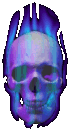 Download free skulls animated gifs 16