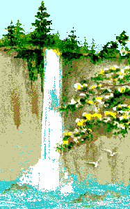 animated gifs waterfalls