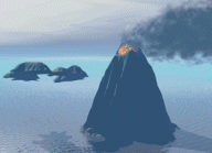 animated gifs volcanos